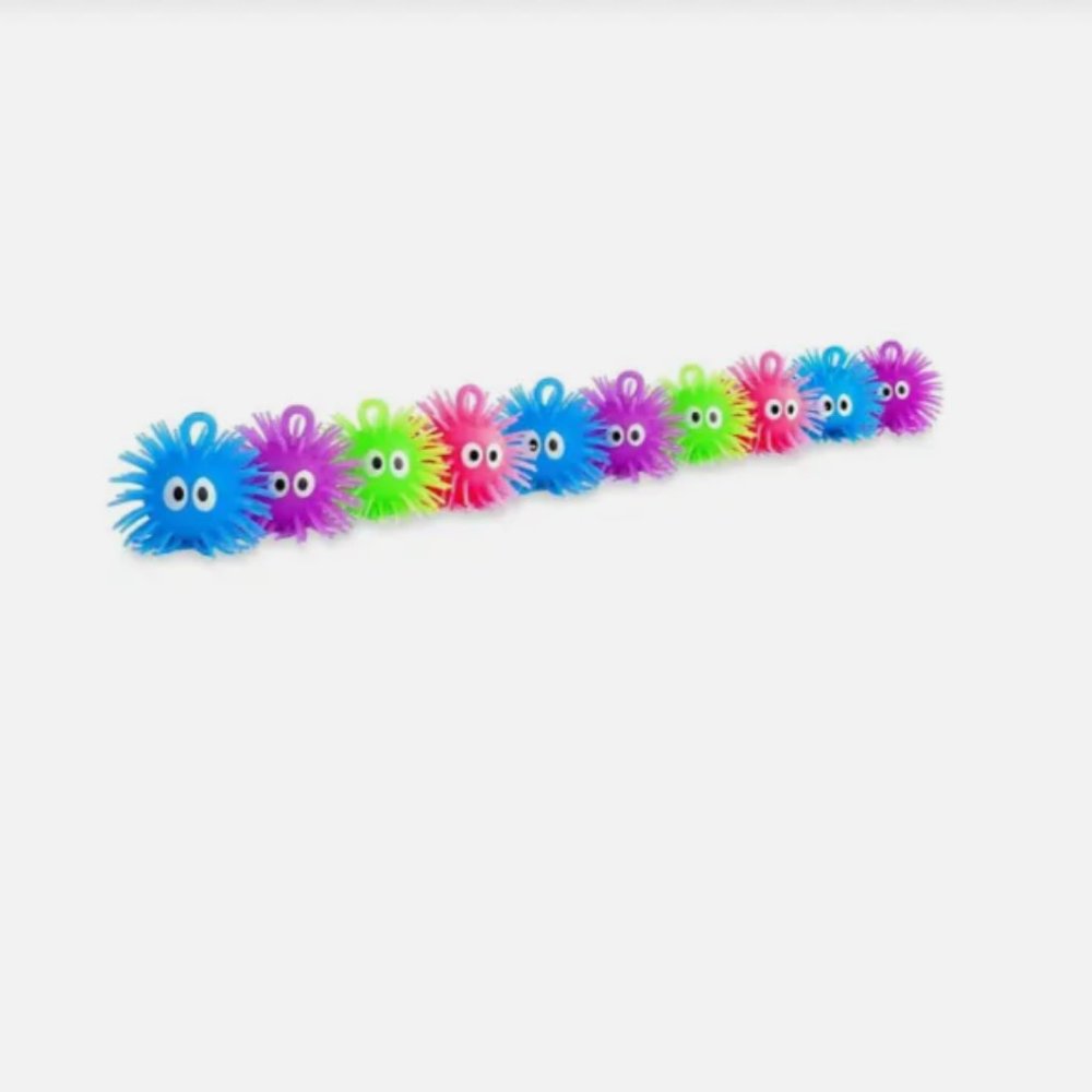 Squidiggly 10ct Light-Up Wiggly Balls